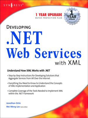 cover image of Developing .Net Web Services With XML